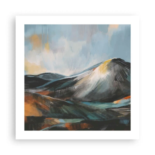 Affiche - Poster - Brut et beau - 50x50 cm