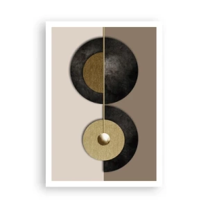 Affiche - Poster - Variations autour du cercle - 70x100 cm