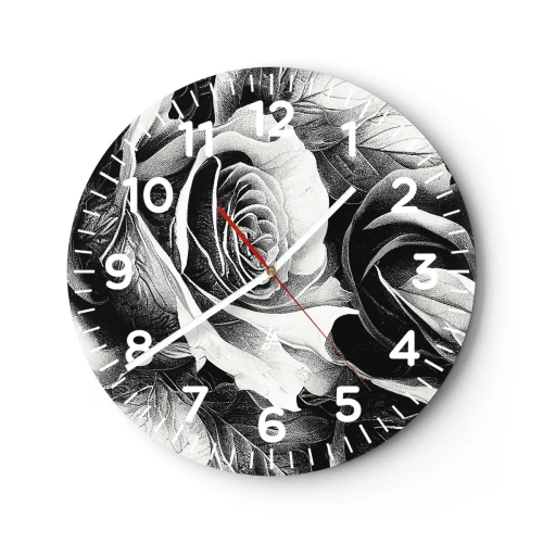 Horloge murale - Pendule murale - Toujours une reine - 40x40 cm