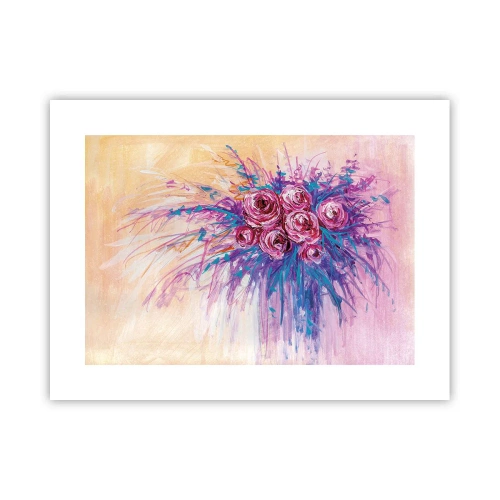 Affiche - Poster - Fontaine aux roses - 40x30 cm