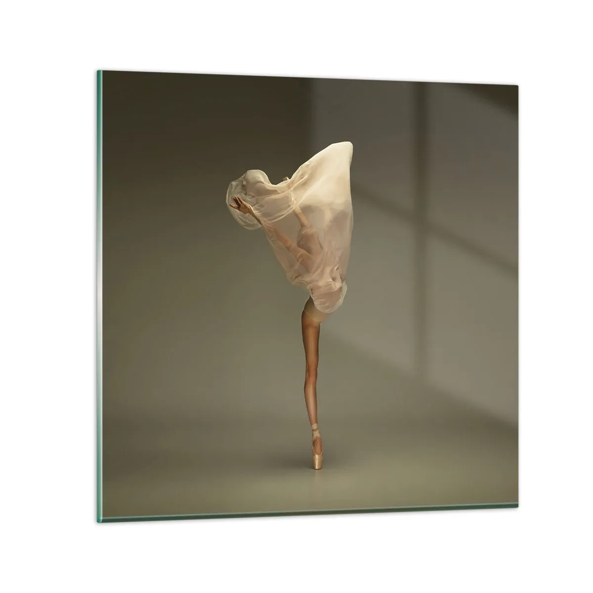 Impression sur verre - Image sur verre - Il va bientôt s'envoler - 60x60 cm