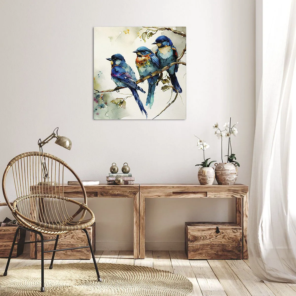 Impression sur toile - Image sur toile - A-t-il été offensé ? - 30x30 cm