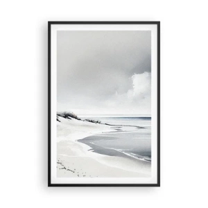 Affiche dans un cadre noir - Poster - Ensemble depuis toujours - 61x91 cm