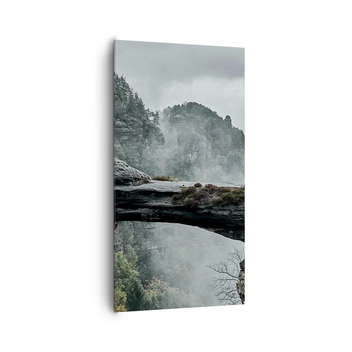 Impression sur toile - Image sur toile - L'aventure est sur le point de commencer - 65x120 cm