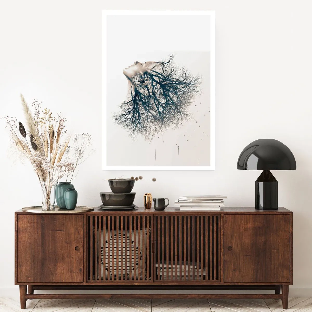 Affiche - Poster - Écouter le murmure des arbres - 30x40 cm