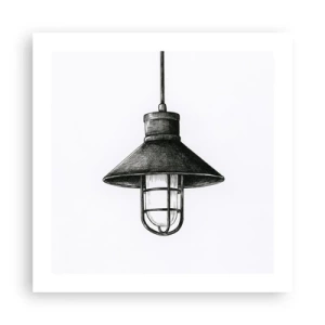 Affiche - Poster - Comme il y a des années… - 50x50 cm