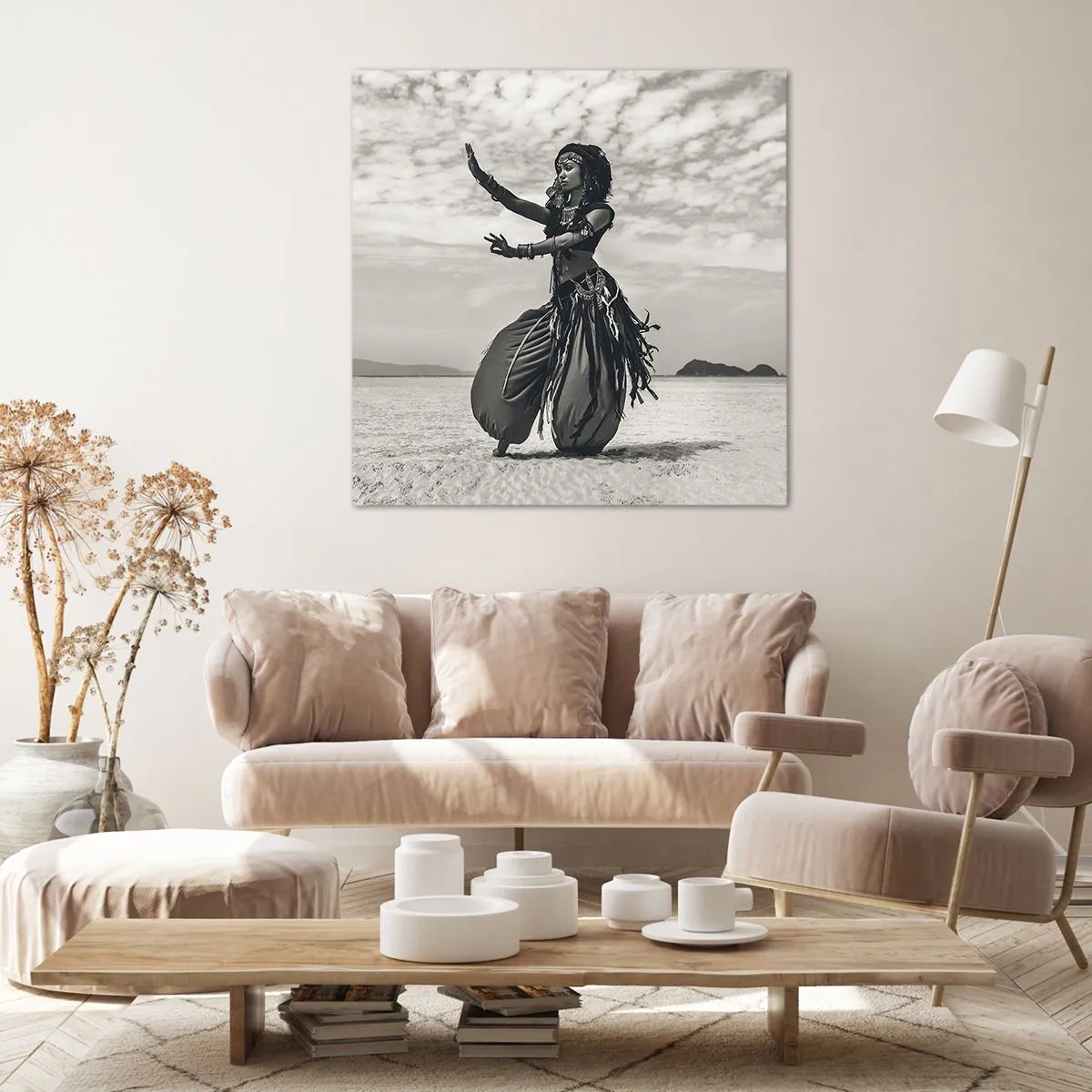 Impression sur toile - Image sur toile - Danse des îles du sud - 70x70 cm