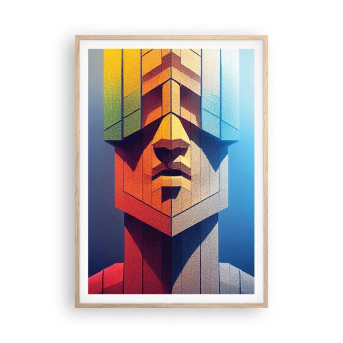 Affiche dans un chêne clair - Poster - Un homme de principes - 70x100 cm