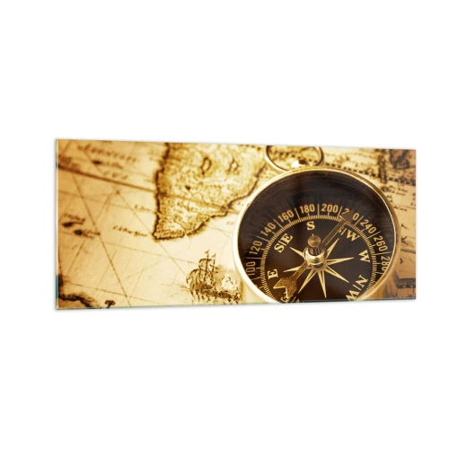 Impression sur verre - Image sur verre - Est ou ouest? - 100x40 cm