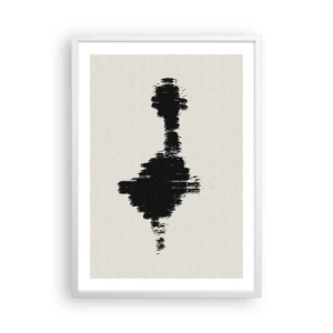 Affiche dans un cadre blanc - Poster - Vibrations de l'imagination - 50x70 cm