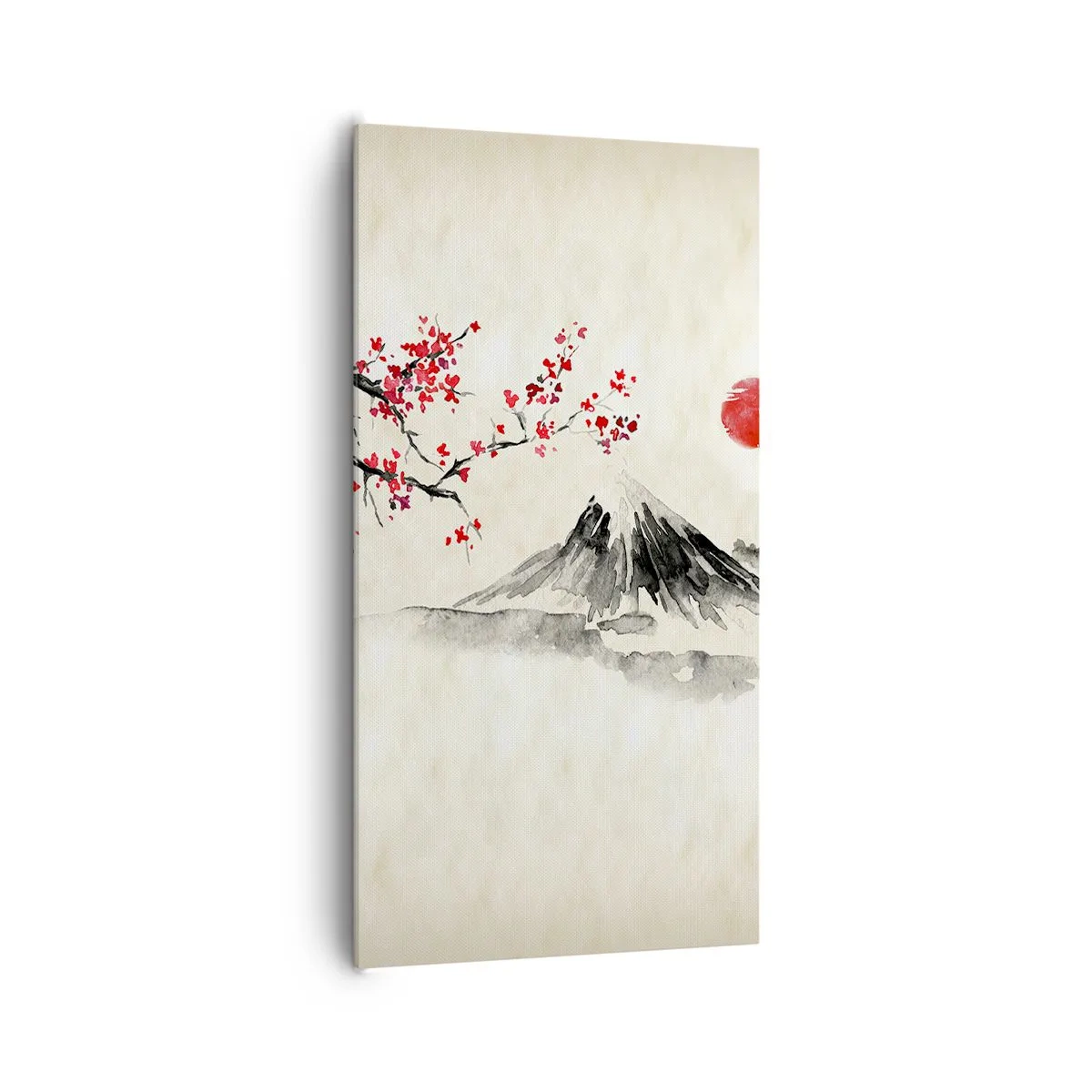 Impression sur toile - Image sur toile - Tomber amoureux du Japon - 65x120 cm