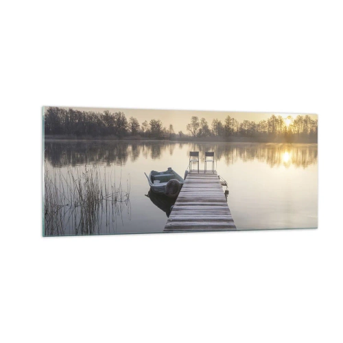 Impression sur verre - Image sur verre - Je reviendrai - 100x40 cm