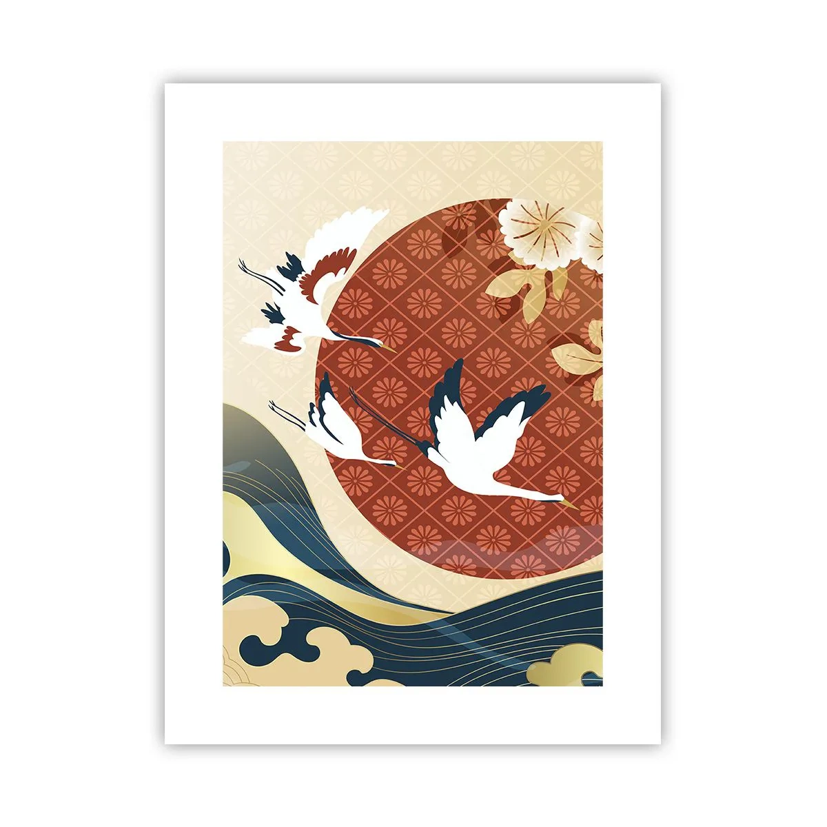 Affiche - Poster - Conte japonnais - 30x40 cm