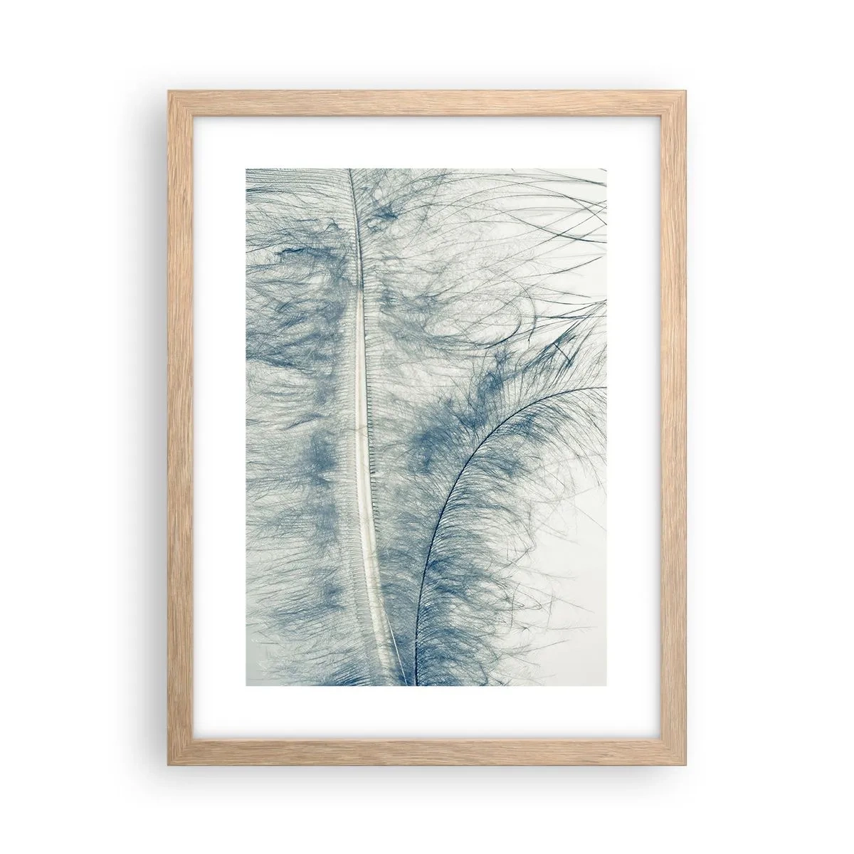 Affiche dans un chêne clair - Poster - Les sept natures - 30x40 cm