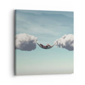 Impression sur toile - Image sur toile - Instant de bonheur - 30x30 cm