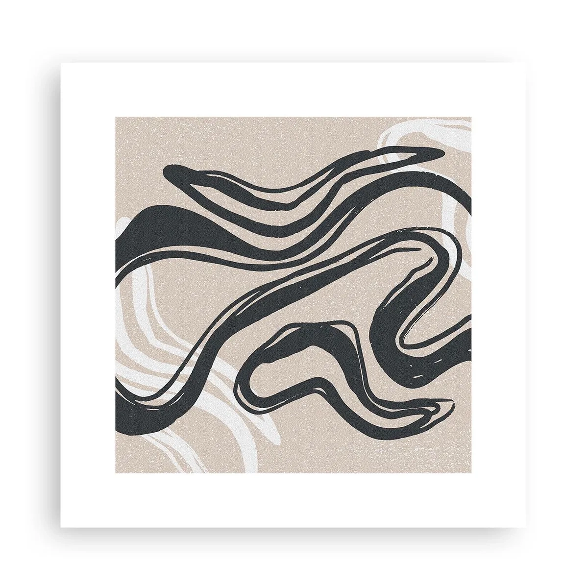 Affiche - Poster - Expression multipliée - 30x30 cm