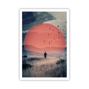 Affiche - Poster - Dans ses éléments - 70x100 cm