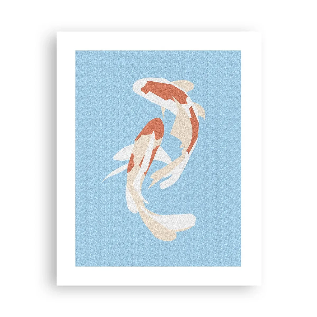 Affiche - Poster - Natation synchronisée spontanée - 40x50 cm