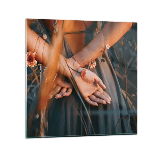 Impression sur verre - Image sur verre - Liée à la nature - 70x70 cm