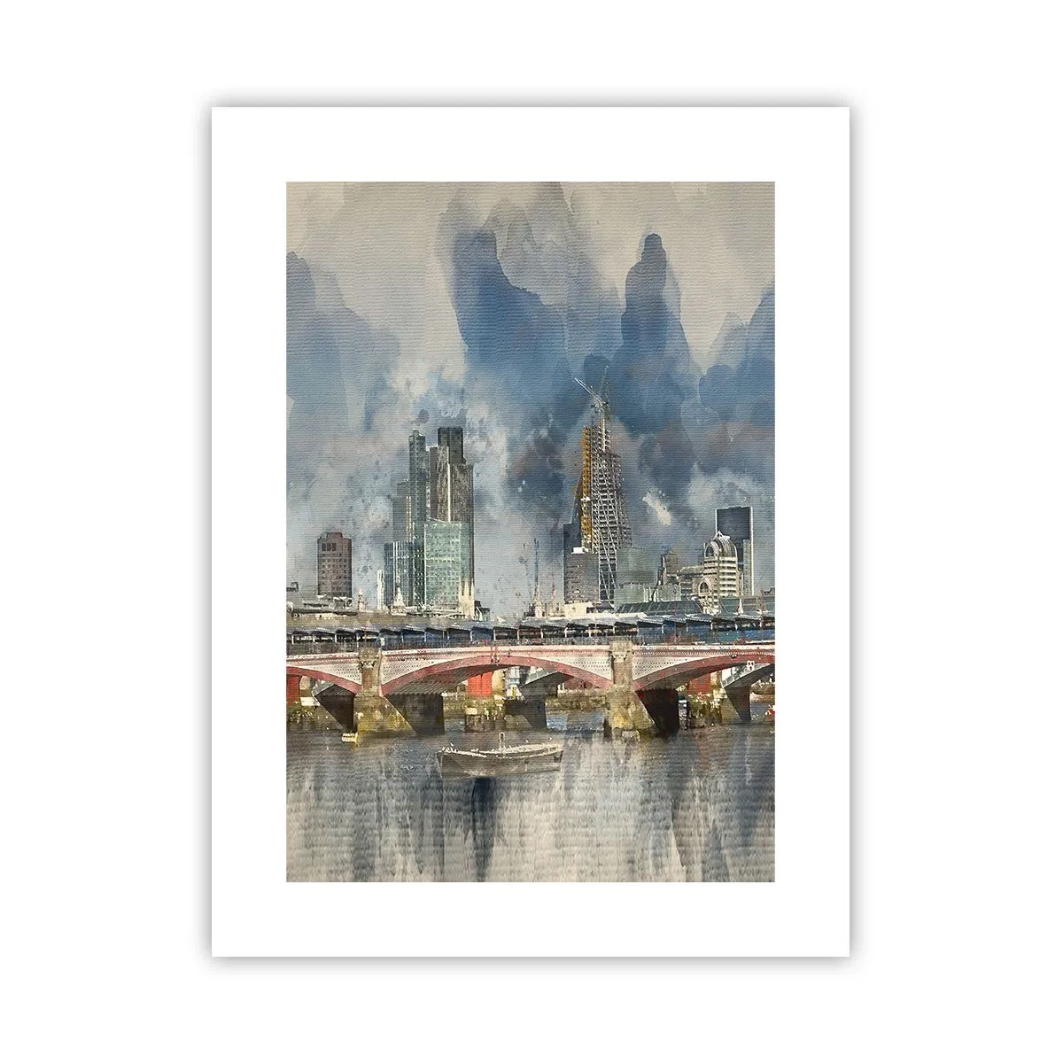 Affiche - Poster - Londres dans toute sa splendeur - 30x40 cm