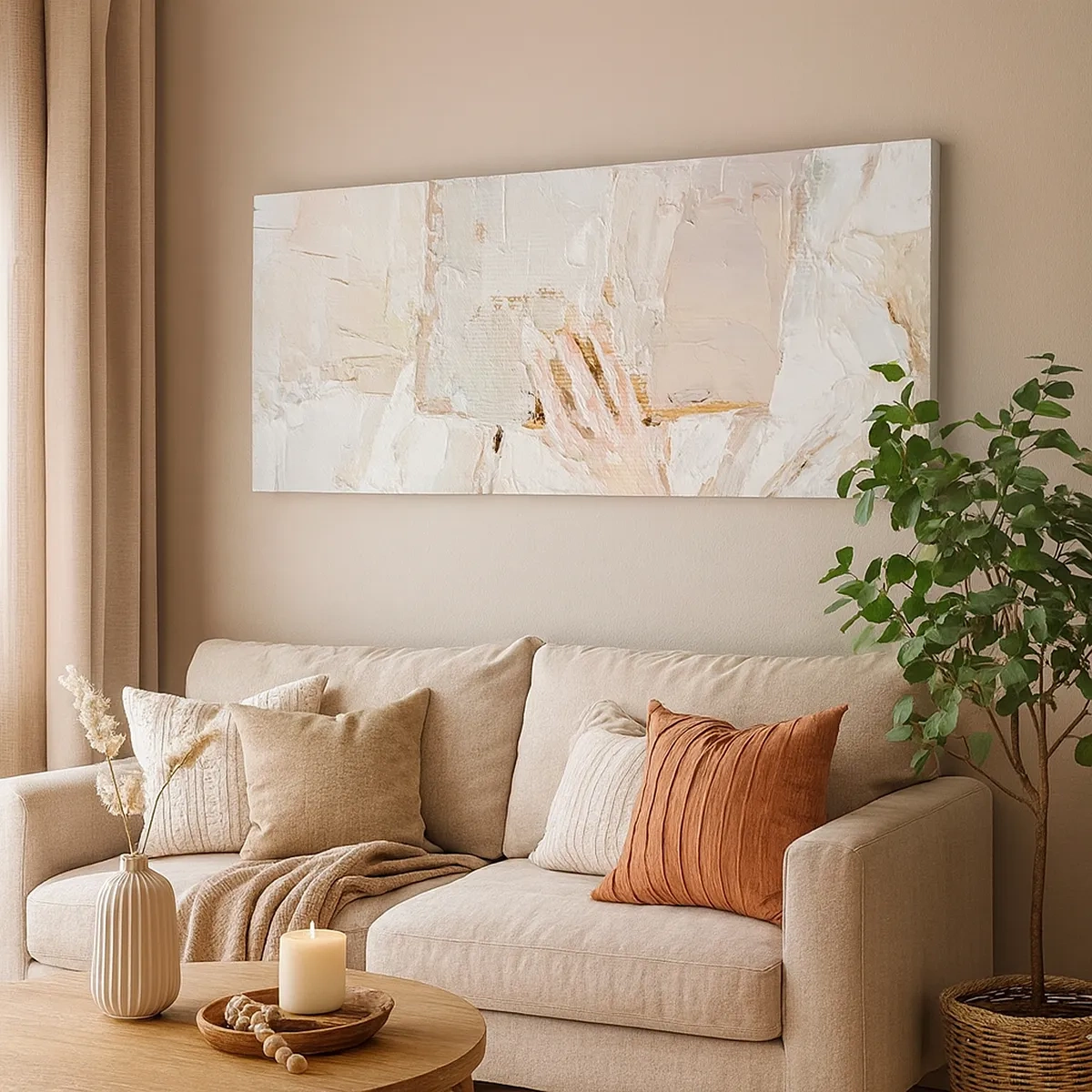 Impression sur toile - Image sur toile - Dans un autre monde - 30x30 cm