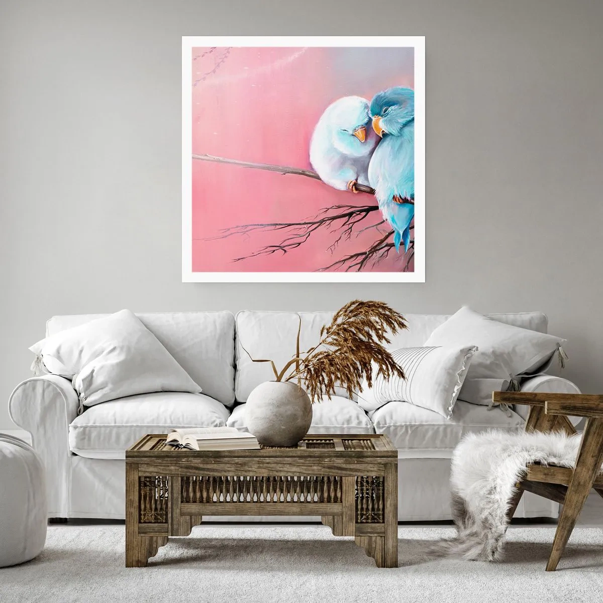 Affiche - Poster - Que dire de plus?... - 50x50 cm