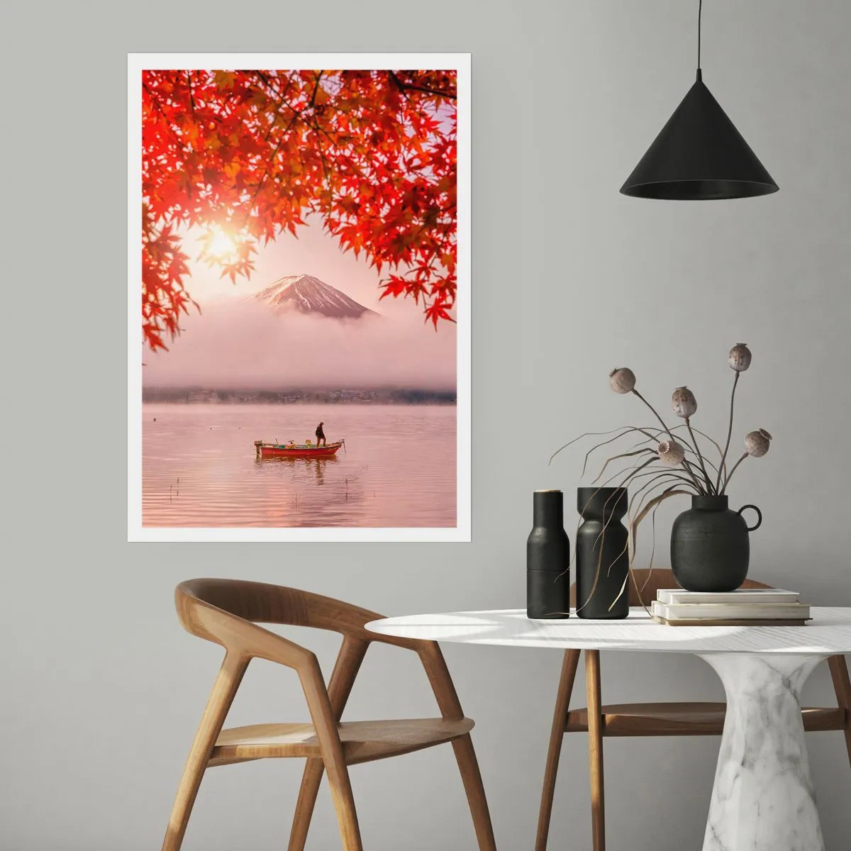 Affiche - Poster - Dans le climat japonais - 40x50 cm