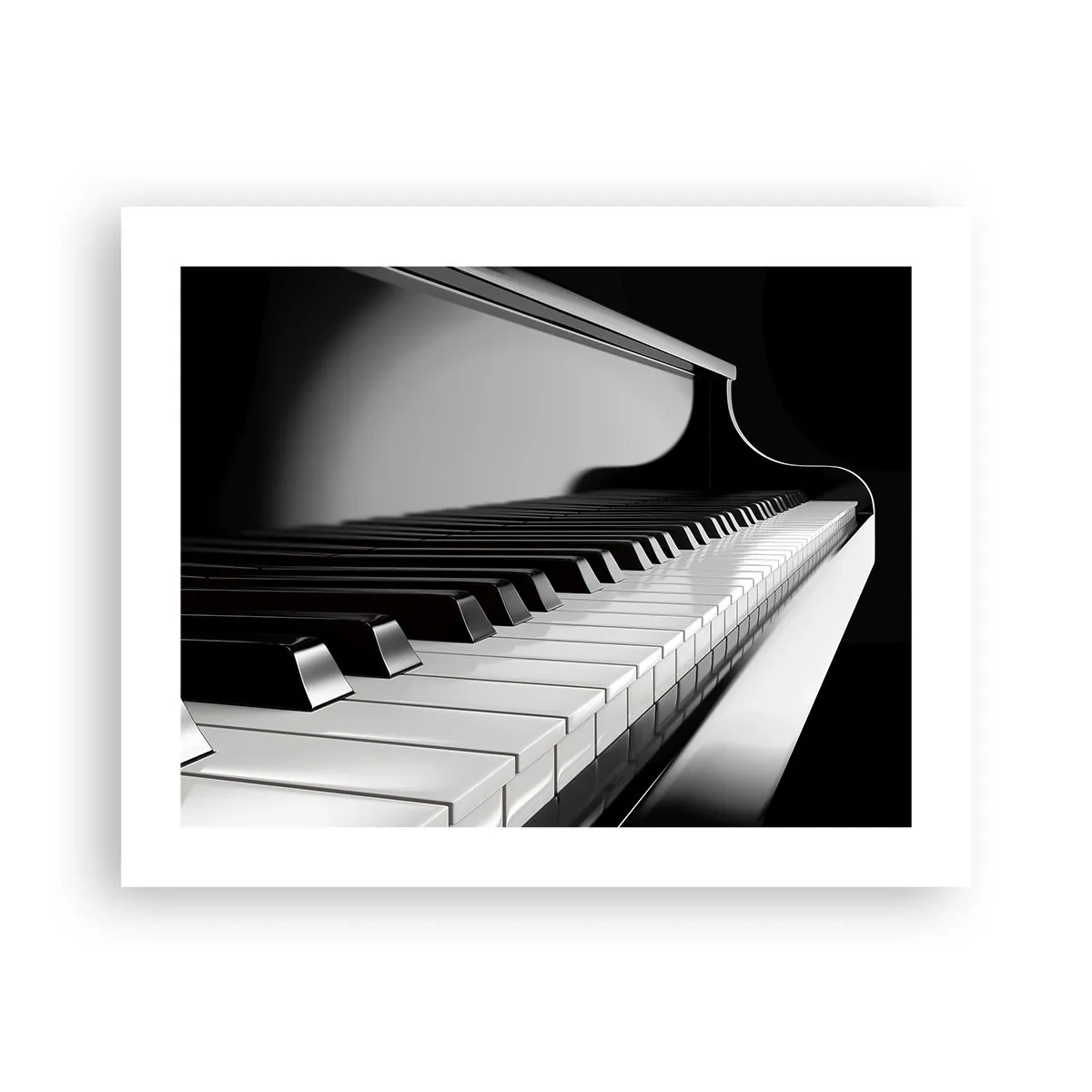 Affiche - Poster - Harmonie des formes et des couleurs - 50x40 cm