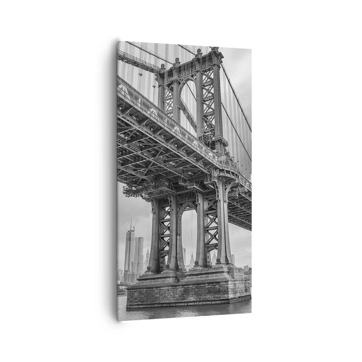 Impression sur toile - Image sur toile - Au coeur de la ville - 65x120 cm