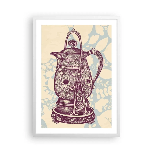 Affiche dans un cadre blanc - Poster - La beauté du quotidien - 50x70 cm