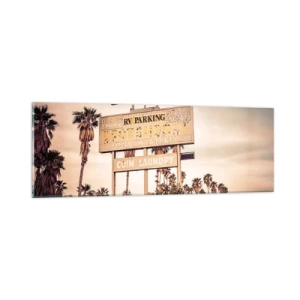 Impression sur verre - Image sur verre - Ici, le temps s'est arrêté - 90x30 cm