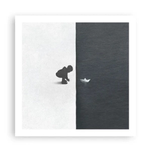 Affiche - Poster - Grande expédition - 60x60 cm