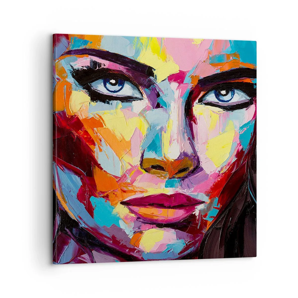 Impression sur toile - Image sur toile - L'âme aussi est colorée - 60x60 cm