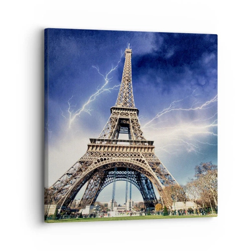 Impression sur toile - Image sur toile - Maître des tempêtes - 30x30 cm