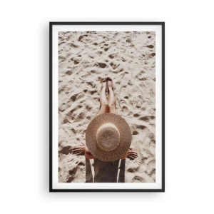 Affiche dans un cadre noir - Poster - Moment de rêve - 61x91 cm