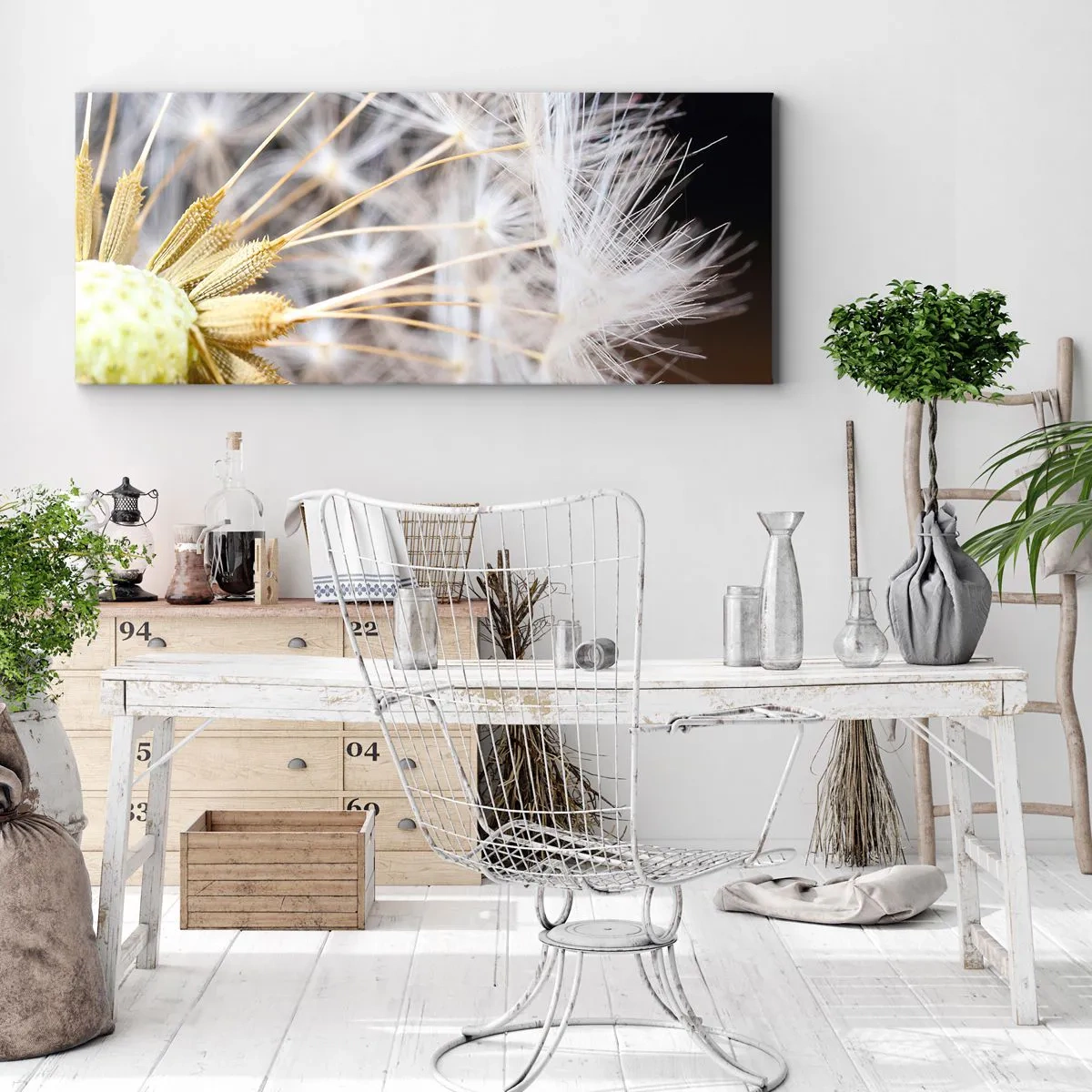 Impression sur toile - Image sur toile - Juste avant le départ - 100x40 cm