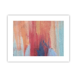 Affiche - Poster - Ecoulement de l'arc-en ciel - 40x30 cm