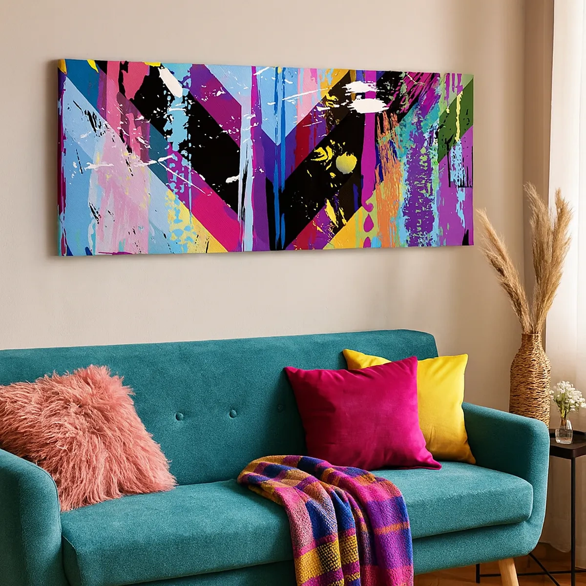 Impression sur toile - Image sur toile - De haut en bas - 30x30 cm