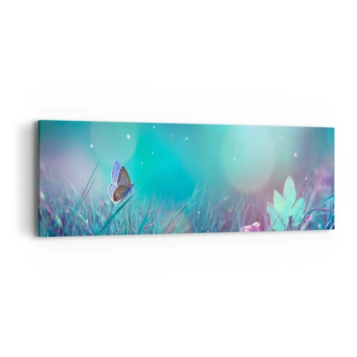 Impression sur toile - Image sur toile - La vie secrète de la prairie - 90x30 cm