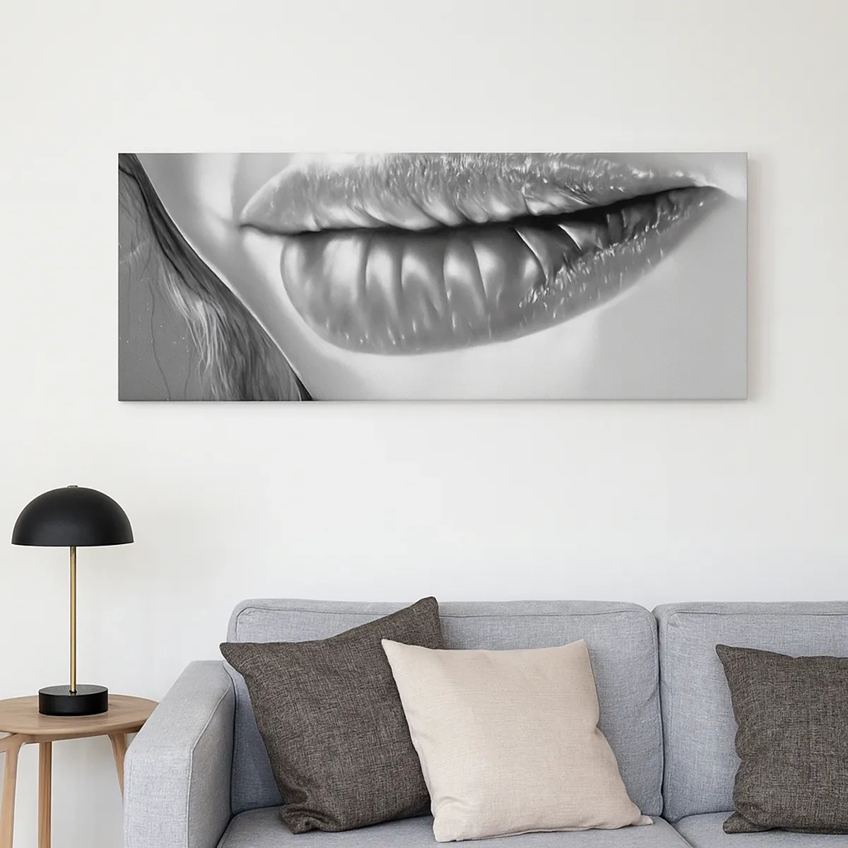 Impression sur toile - Image sur toile - Je sais à quoi tu penses… - 30x30 cm