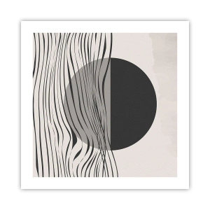 Affiche - Poster - Demi composition - 50x50 cm