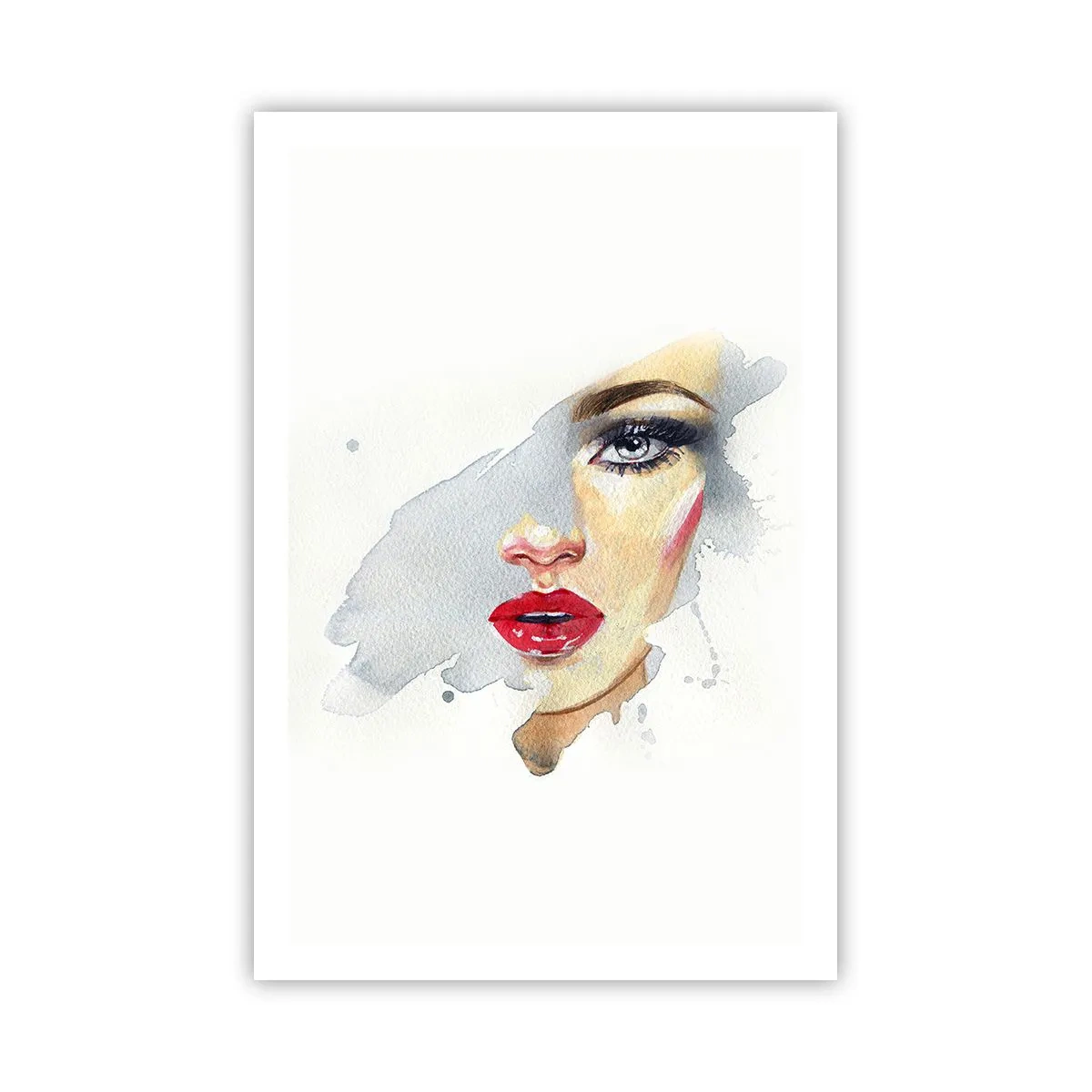 Affiche - Poster - Reflet dans une goutte d'eau - 61x91 cm