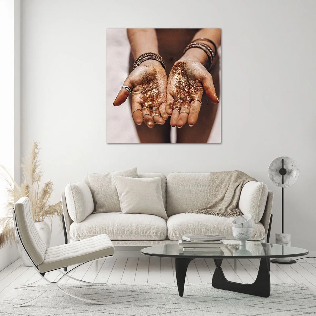 Impression sur verre - Image sur verre - Un don pour vous - 50x50 cm