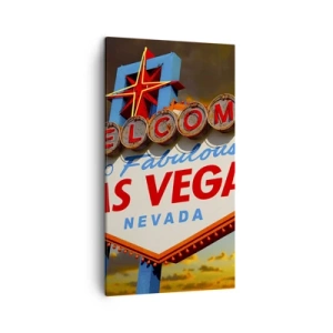 Impression sur toile - Image sur toile - Après un sourire du destin - 45x80 cm