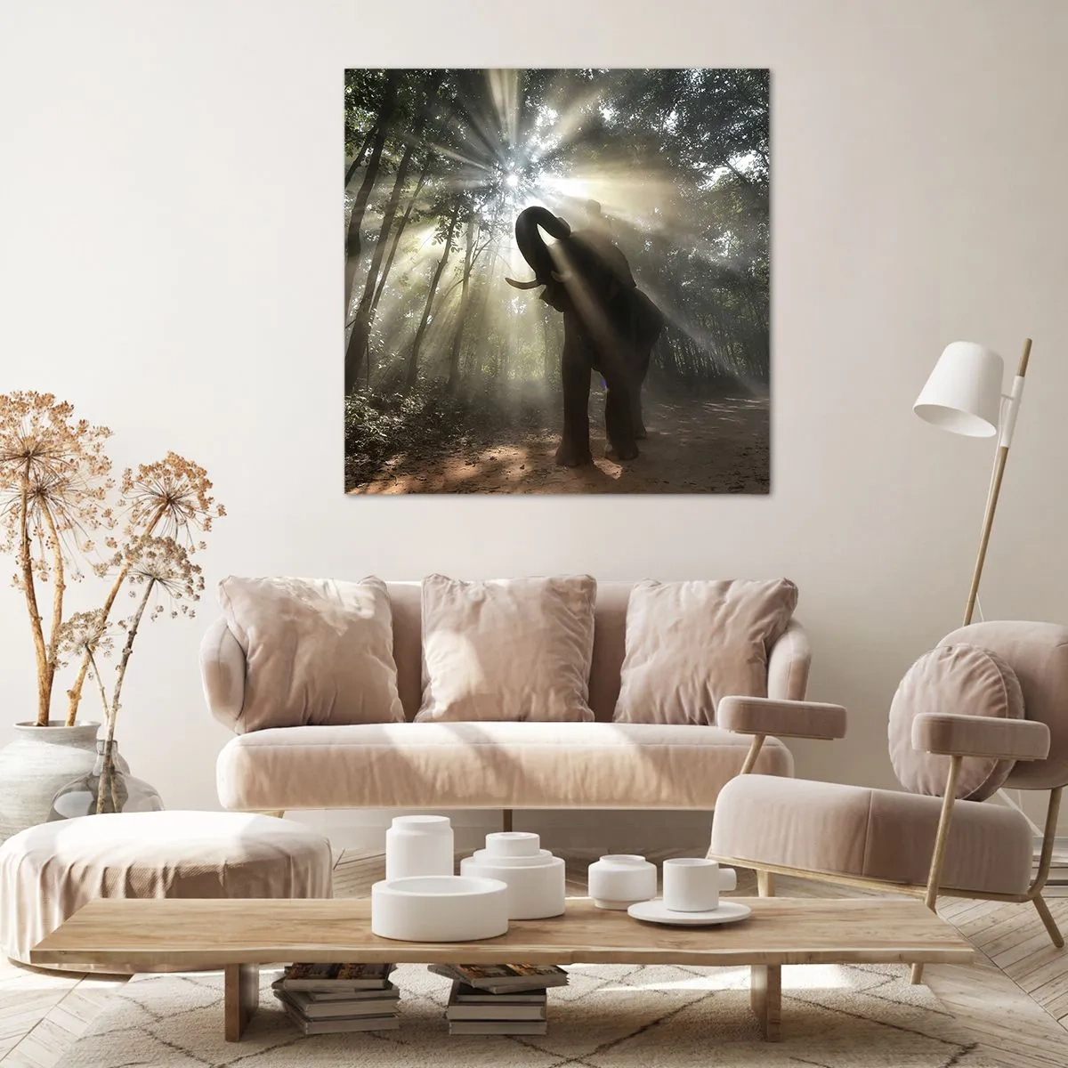 Impression sur toile - Image sur toile - Sous la bonne étoile - 40x40 cm