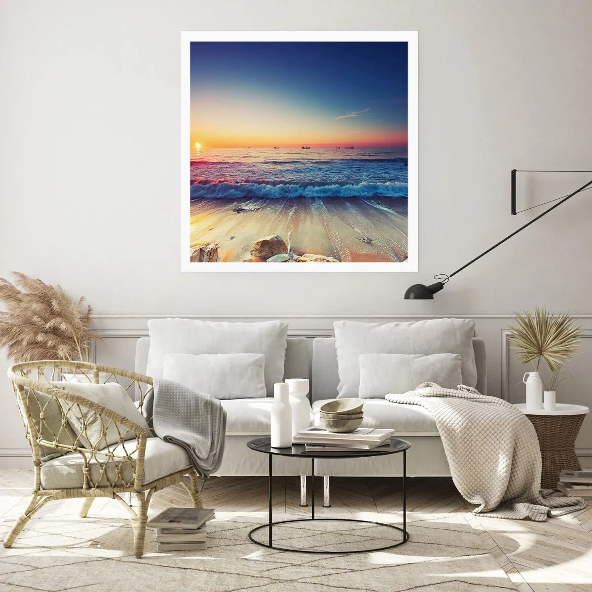 Affiche - Poster - Mais quel horizon ? - 30x30 cm