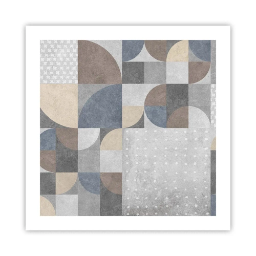 Affiche - Poster - Fantaisie de la céramique  - 50x50 cm