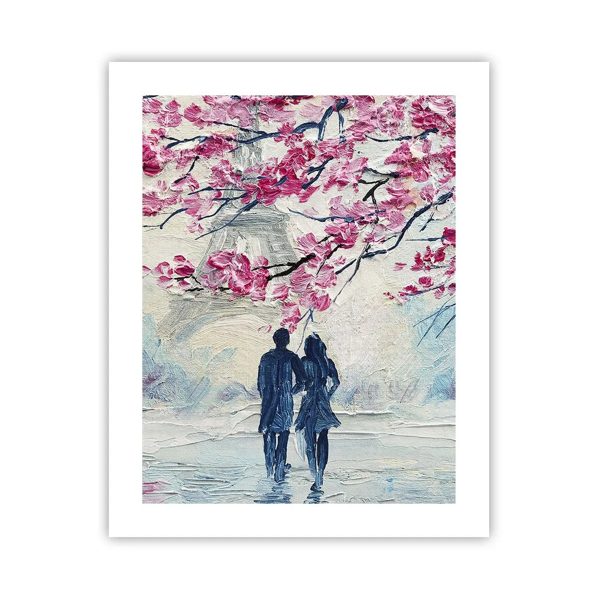 Affiche - Poster - Ballade romantique - 40x50 cm