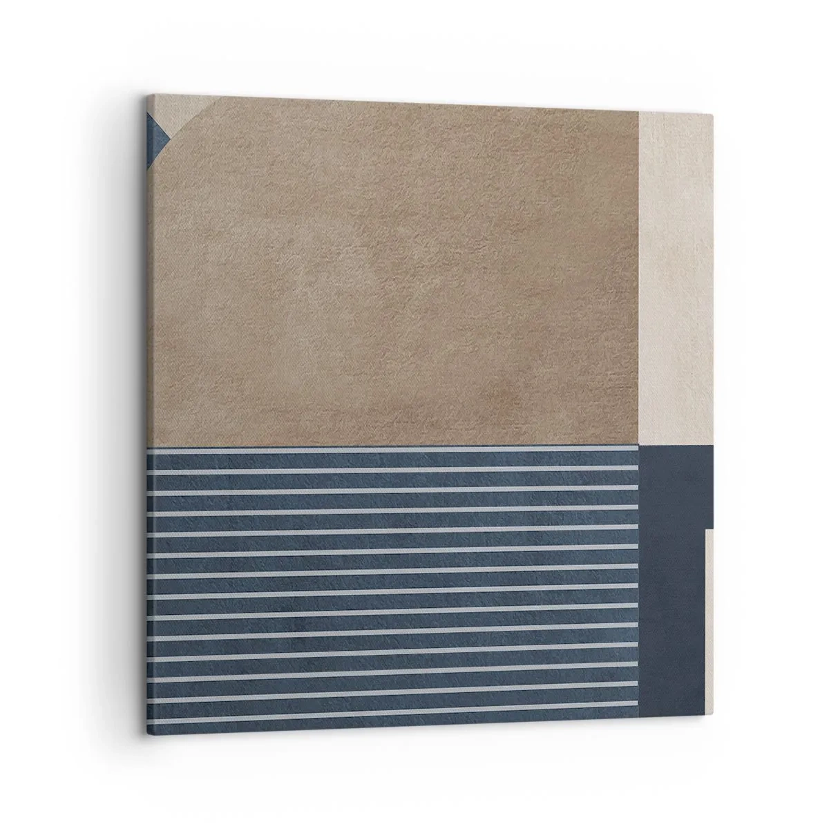 Impression sur toile - Image sur toile - Composition simple et en rondeur - 50x50 cm