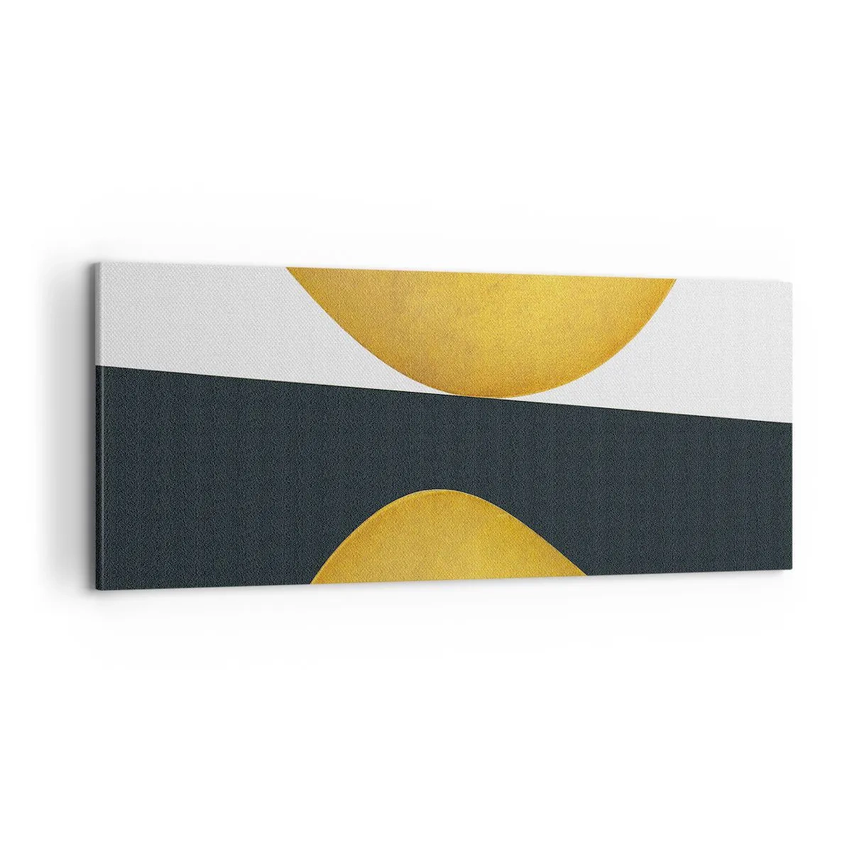 Impression sur toile - Image sur toile - Avant tout : l’or - 100x40 cm